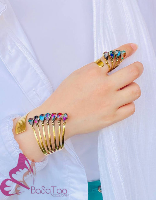 Peafowl Copper Set