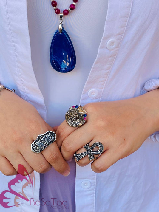 Copper Silver Plated Rings
