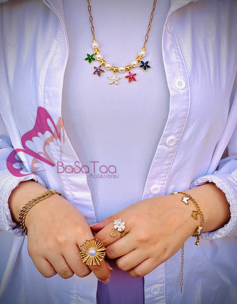 Bouquet Necklace 💐